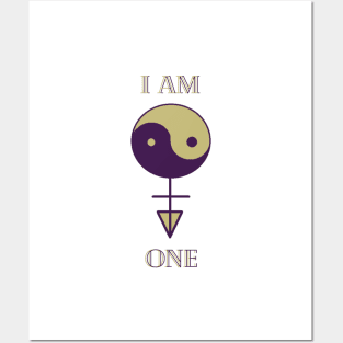 I Am One Posters and Art